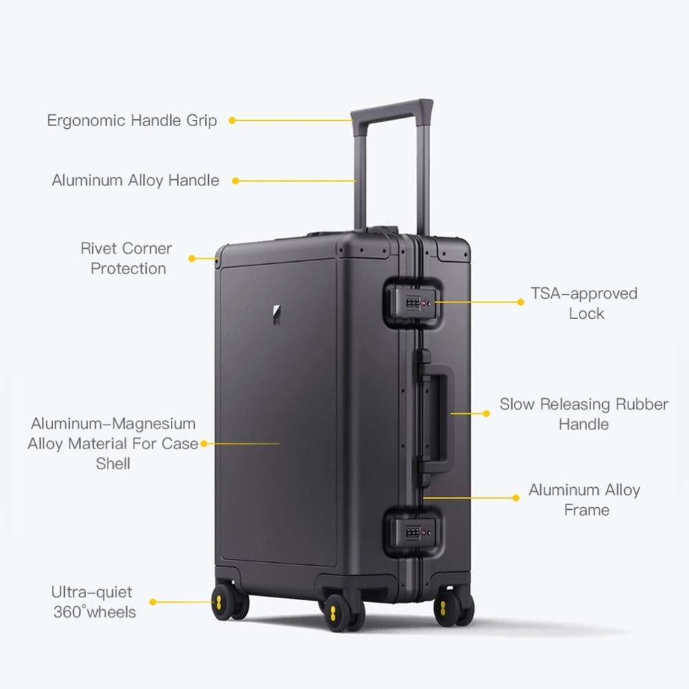 Level 8 Gibraltar Aluminum Carry-On 20" - Picture 8 of 9